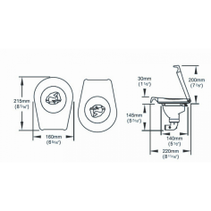 PORTATA LT/MIN 68 - USCITA Ø MM 25/38 2