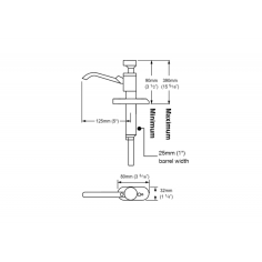 PORTATA LT/MIN 8 - USCITA Ø 1/2 2