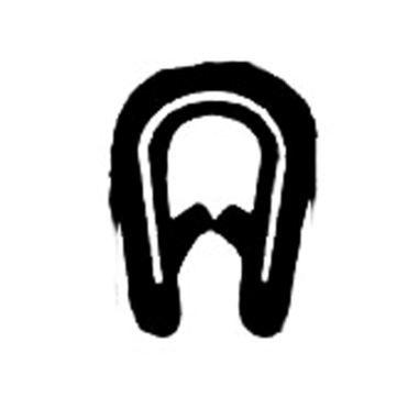 PROFILO PVC NERO MT50