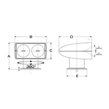 PROIETTORE 24V.
