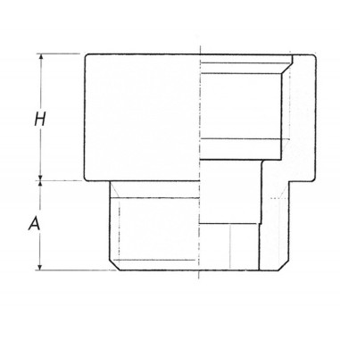 PROLUNGA MASCHIO-FEMMINA 3/8 X 20