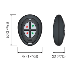RADIOCOMANDO TASCABILE 4CANALI 2