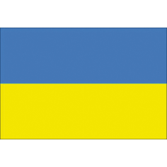 BANDIERA UCRAINA CM.30X45