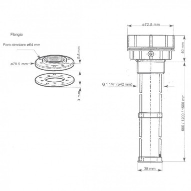 REGOLABILE DA MM.200 A 600