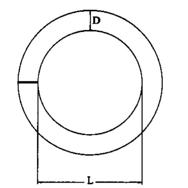 ANELLO Ø MM.10X60