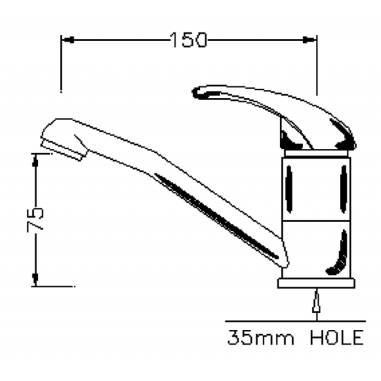 RUBINETTO MISCELATORE LAVABO