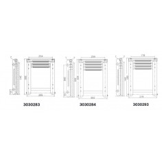 SCALETTA 3 GRADINI MM.875/380X295 2