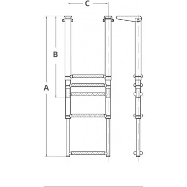 SCALETTE A 4 GRADINI