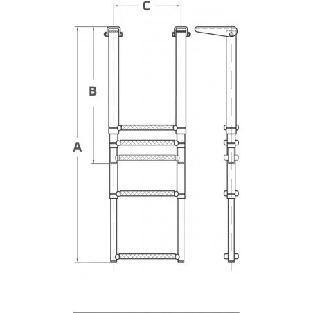 SCALETTE A 4 GRADINI
