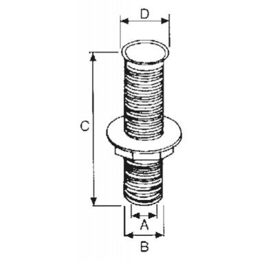 SCARICO Ø MM.22,67