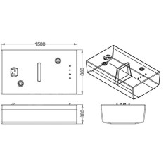 SERBATOIO CARBURANTE LT.450