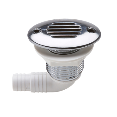 SFIATO CROMATO OVALE Ø MM.17/19 CURVO