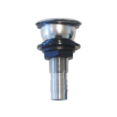 SFIATO DRITTO CON PORTAGOMMA Ø MM.15