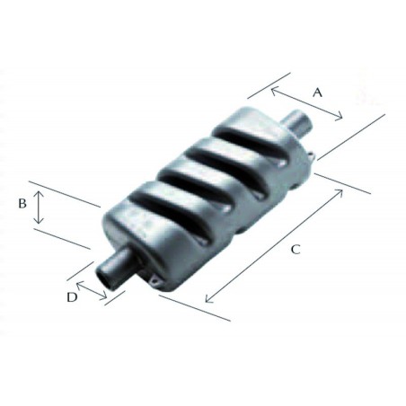 SILENZIATORE Ø MM.60