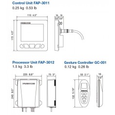 TELECOMANDO PER NAVIPILOT 300 2