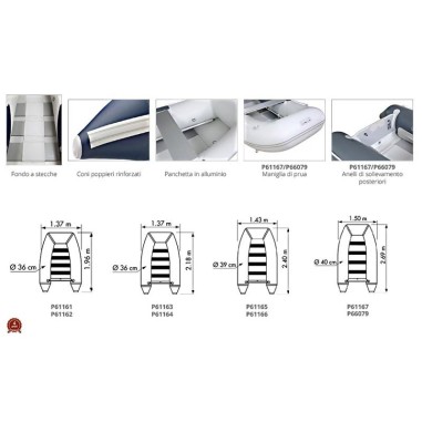 TENDER RAID II P200SH BLU/GRIGIO