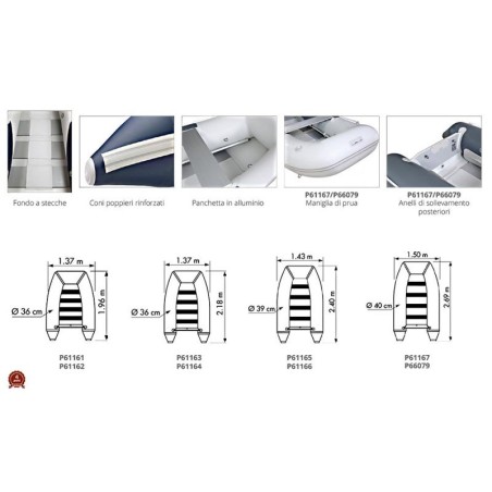 TENDER RAID II P220SH BLU/GRIGIO