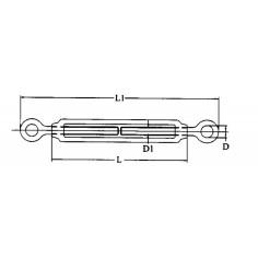 TENDITORE INOX OCCHIO-OCCHIO M6 2