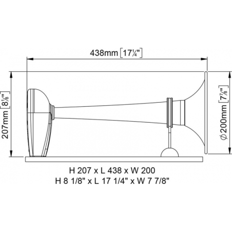 TROMBA OMOLOGATA RINA 12V