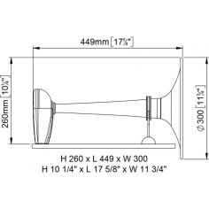 TROMBA OMOLOGATA RINA 24V 2