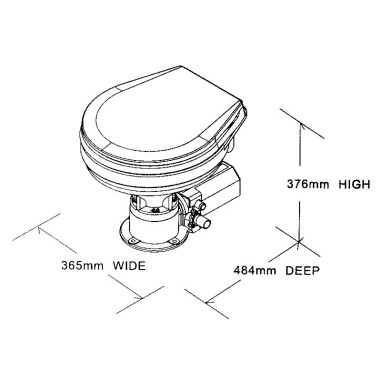 WC ELETTRICO TMC 12 V