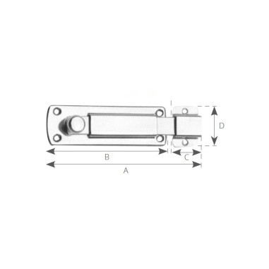 CATENACCIO INOX MM.80X27
