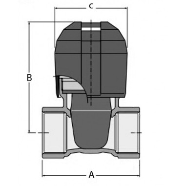 VALVOLA IN BRONZO 3/4