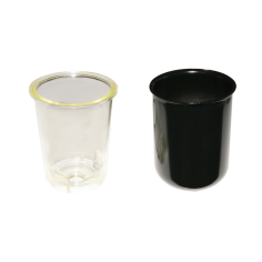 VASCHETTA METALLO COLORE NERO 2