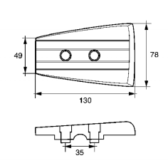 PIASTRA PER PIEDI VOLVO DPH/DPR (rif. or.... 2