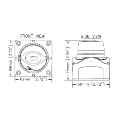 STACCA BATTERIA BEP 275A 2