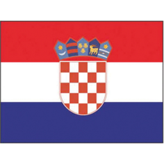 BANDIERA CROAZIA CM.20X30