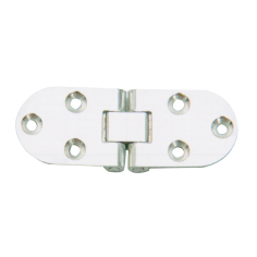 CERNIERA INOX CON ARRESTO MM.80X30