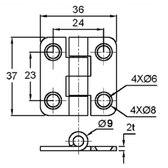 CERNIERA INOX 316 CON COPERTURA 2