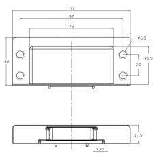 CHIUSURA PER SPORTELLI IN ACCIAIO INOX 316 2