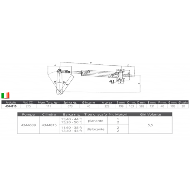CILINDRO UC215-I