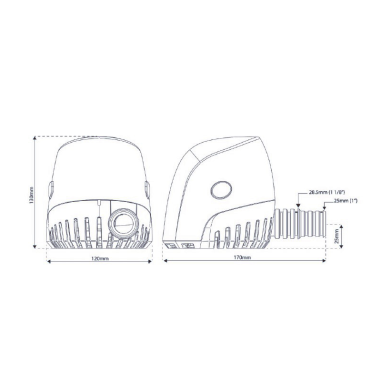 12V - PORTATA LT/MIN 82