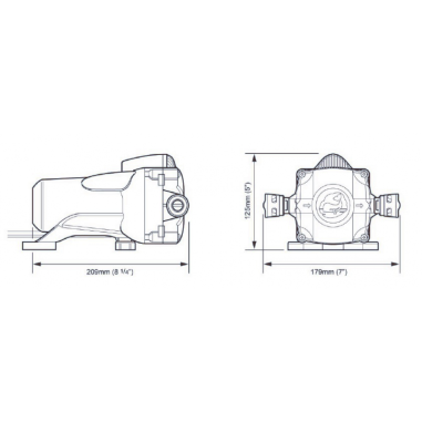 12V - PSI 30 - PORTATA LT/MIN 8