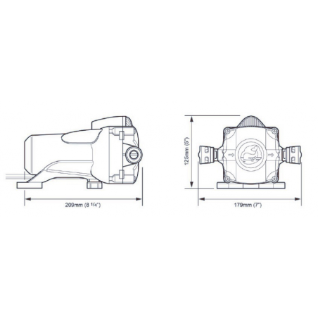 12V - PSI 45 - PORTATA LT/MIN 11,5