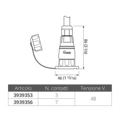 CONNETTORE A 7 CONTATTI 2