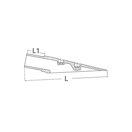 BASE INCLINATA Ø MM.22