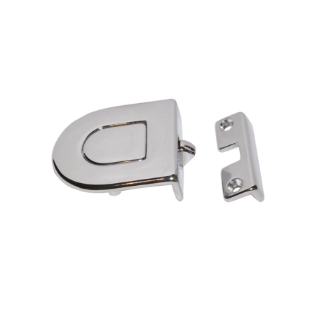 ALZAPAGLIOLO A PRESSIONE MM.50x42 OTTONE CROMATO
