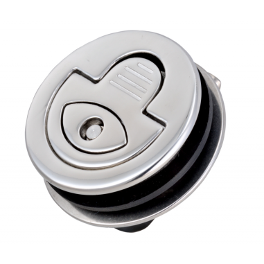ALZAPAGLIOLO INOX CON CHIAVE