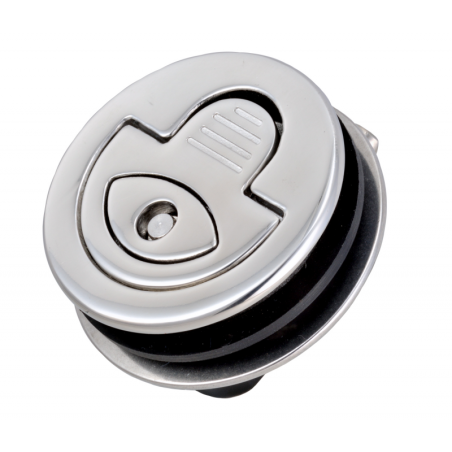 ALZAPAGLIOLO INOX CON CHIAVE