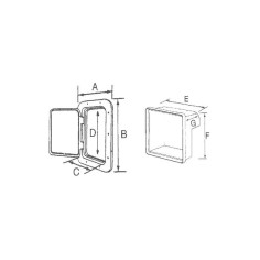 CONTENITORE PORTA BOMBOLA DA KG.3 MM.397X356X240P 2