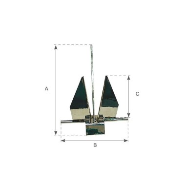 ANCORA DANFORTH KG.15