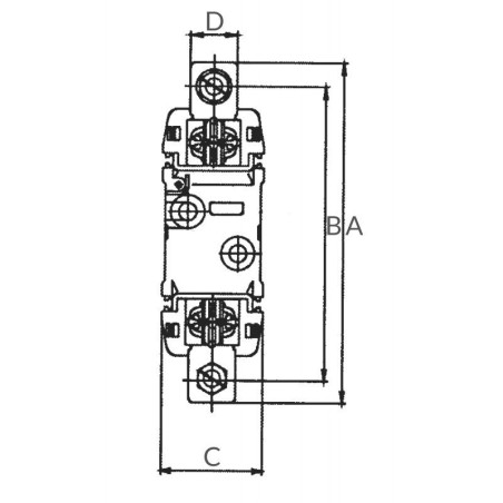 BASE PER FUSIBILI 315-355-400 AMP