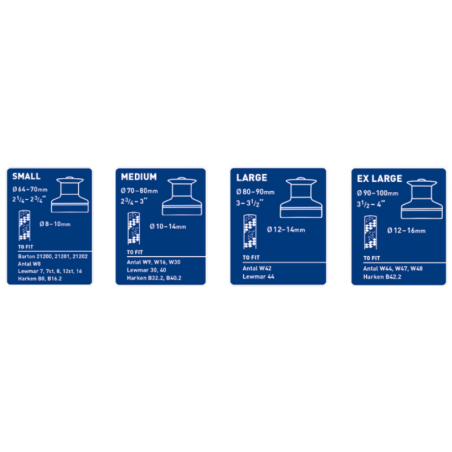 COPPIA WINCHER Ø MM.90/100