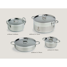 BATTERIA DA CUCINA IMPILABILE 2