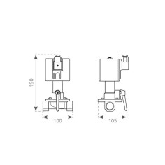 ELETTROVALVOLA 12 V. 2