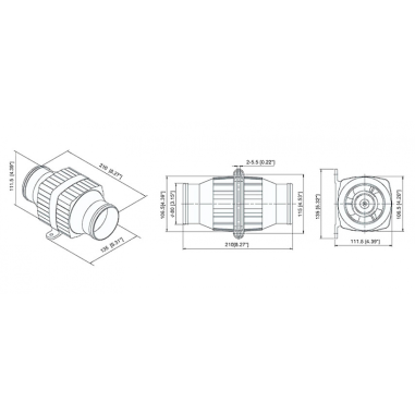 ELETTROVENTILATORE 12 V.